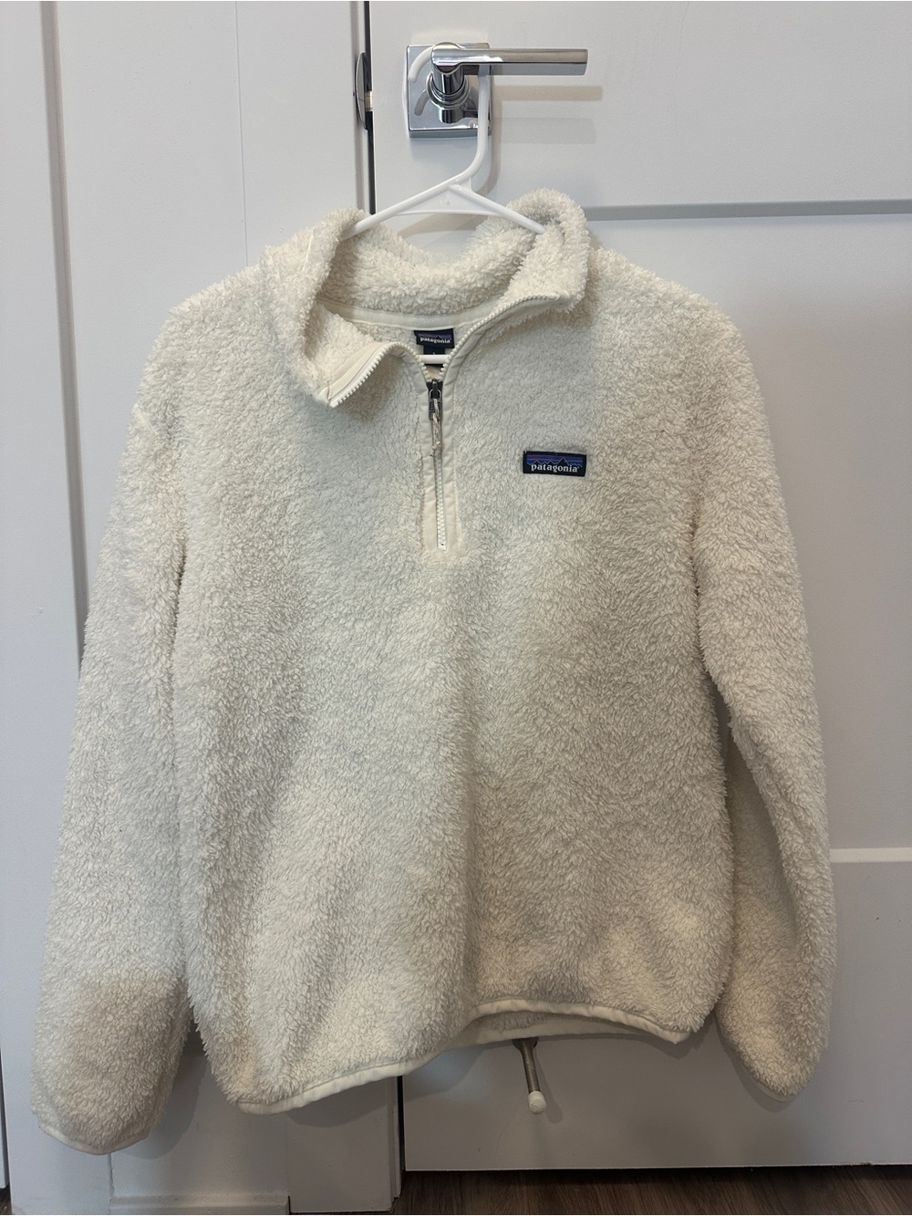 Patagonia Cream Women's Los Gatos 1/4-Zip Fleece 🏔️ - Picture 3 of 7